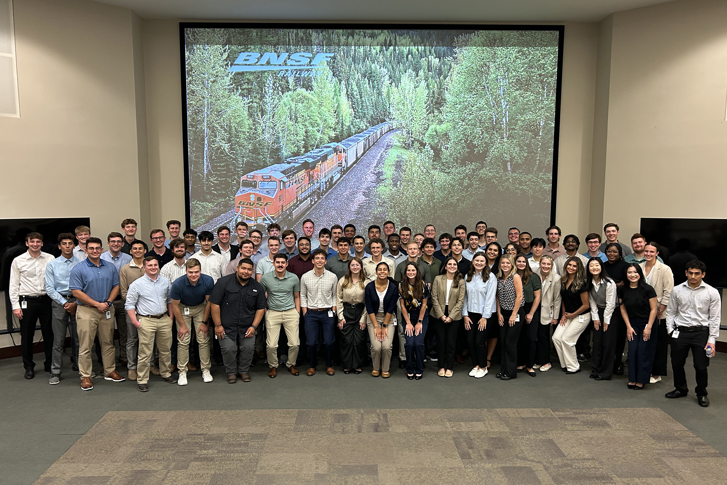 Group photo of the interns during on-boarding session in June Group photo of the interns during on-boarding session in June